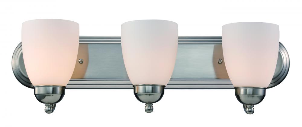 3LT BATH-OPAL GLASS-PC